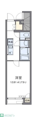 クレイノ翼の物件間取画像